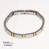 Tungsten Carbide Magnetic  Links-Bracelet - Collections