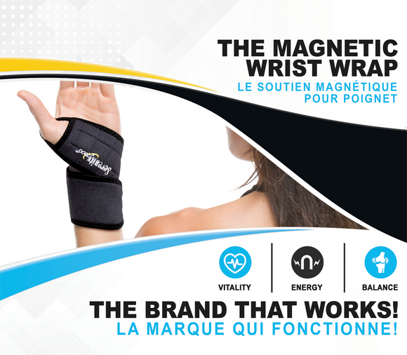 Magnetic Wrist Wrap - NEW & Improved